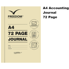 72 pages A4 Accounting Books Journal